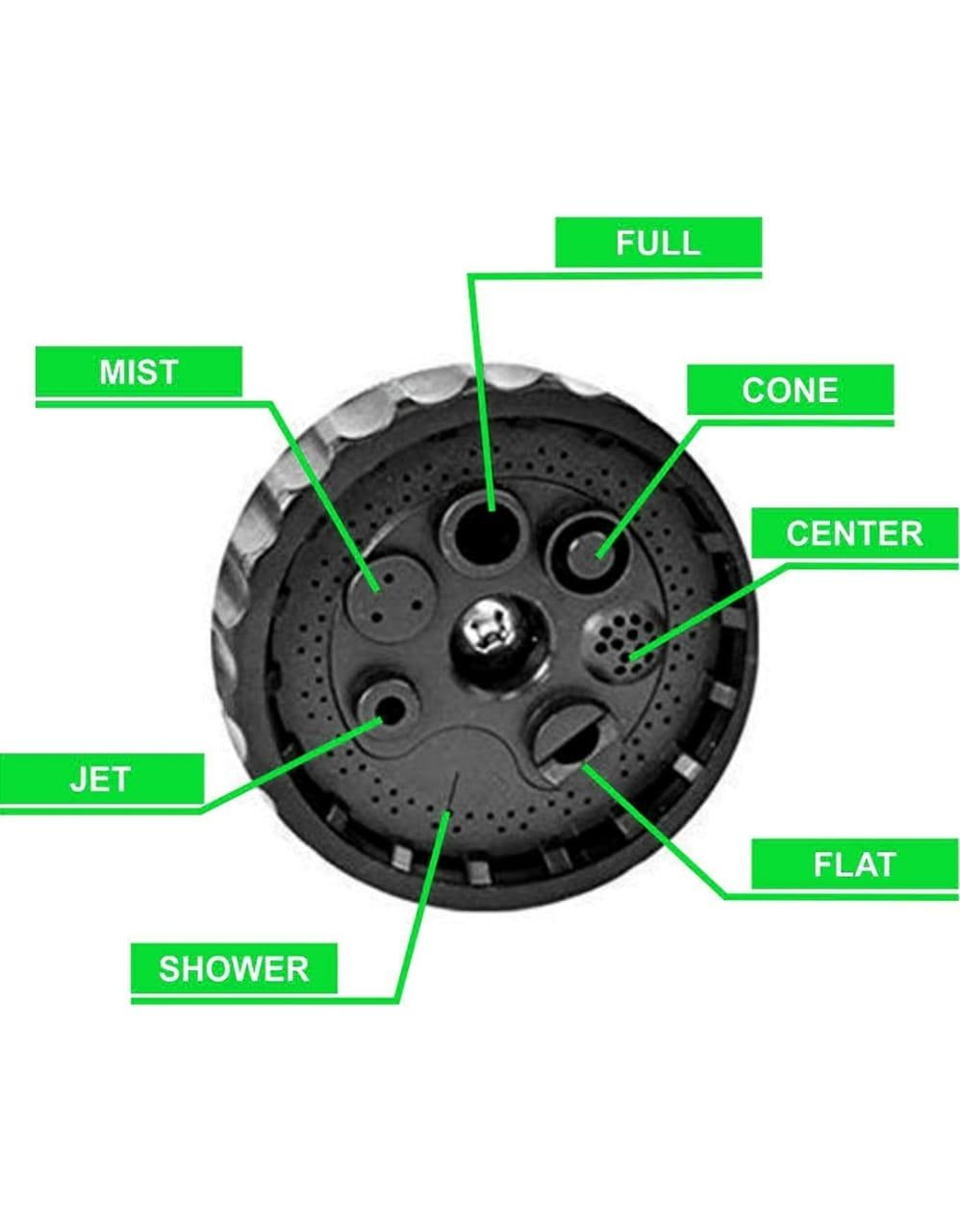 15m Water Spray Jet Gun Hose Pipe | Car, Garden & Pet Wash System