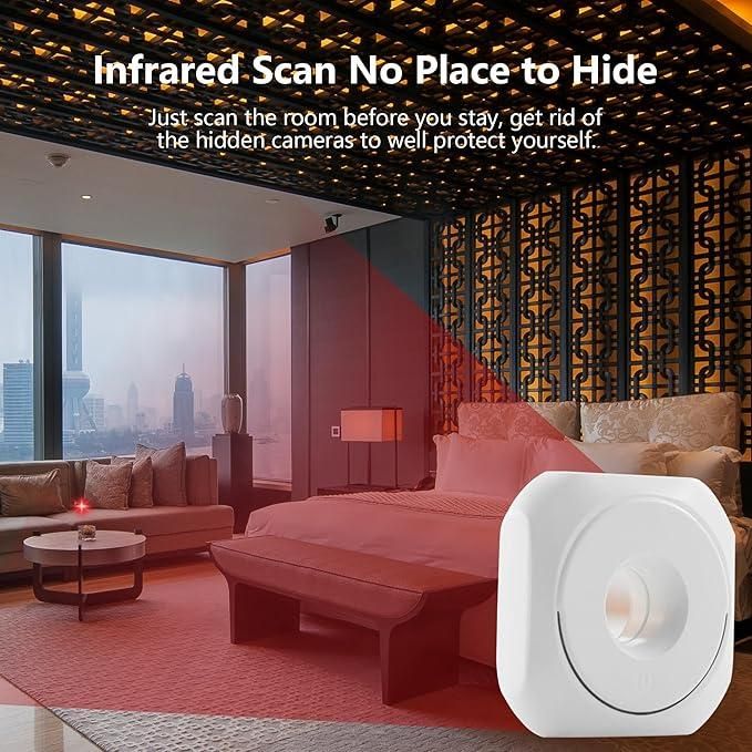 Mini Camera Detector | Anti-Spy Wireless Infrared Sweeper Device