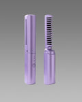 Meneflix Cordless Rechargeable Mini Hair Straightener Hot Comb | 200°C Max