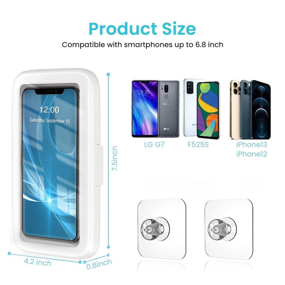 Waterproof Anti-Fog Phone Case for Shower & Kitchen