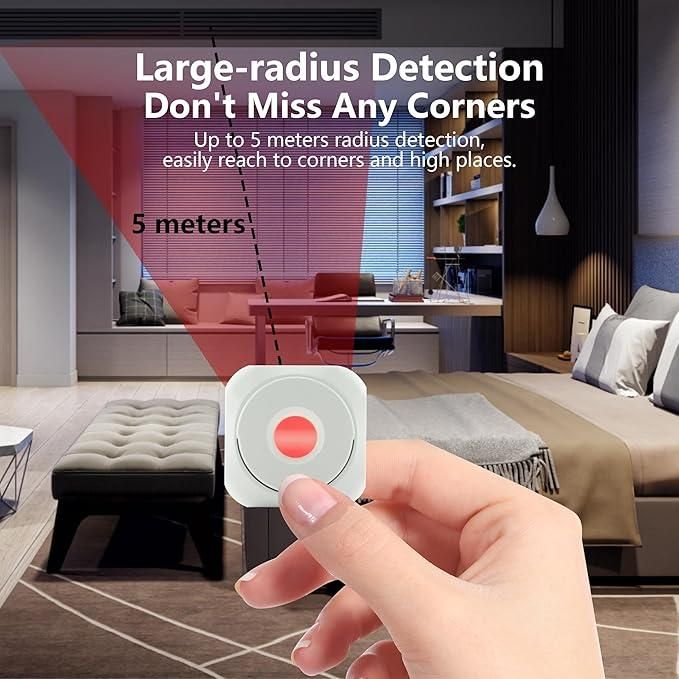 Mini Camera Detector | Anti-Spy Wireless Infrared Sweeper Device