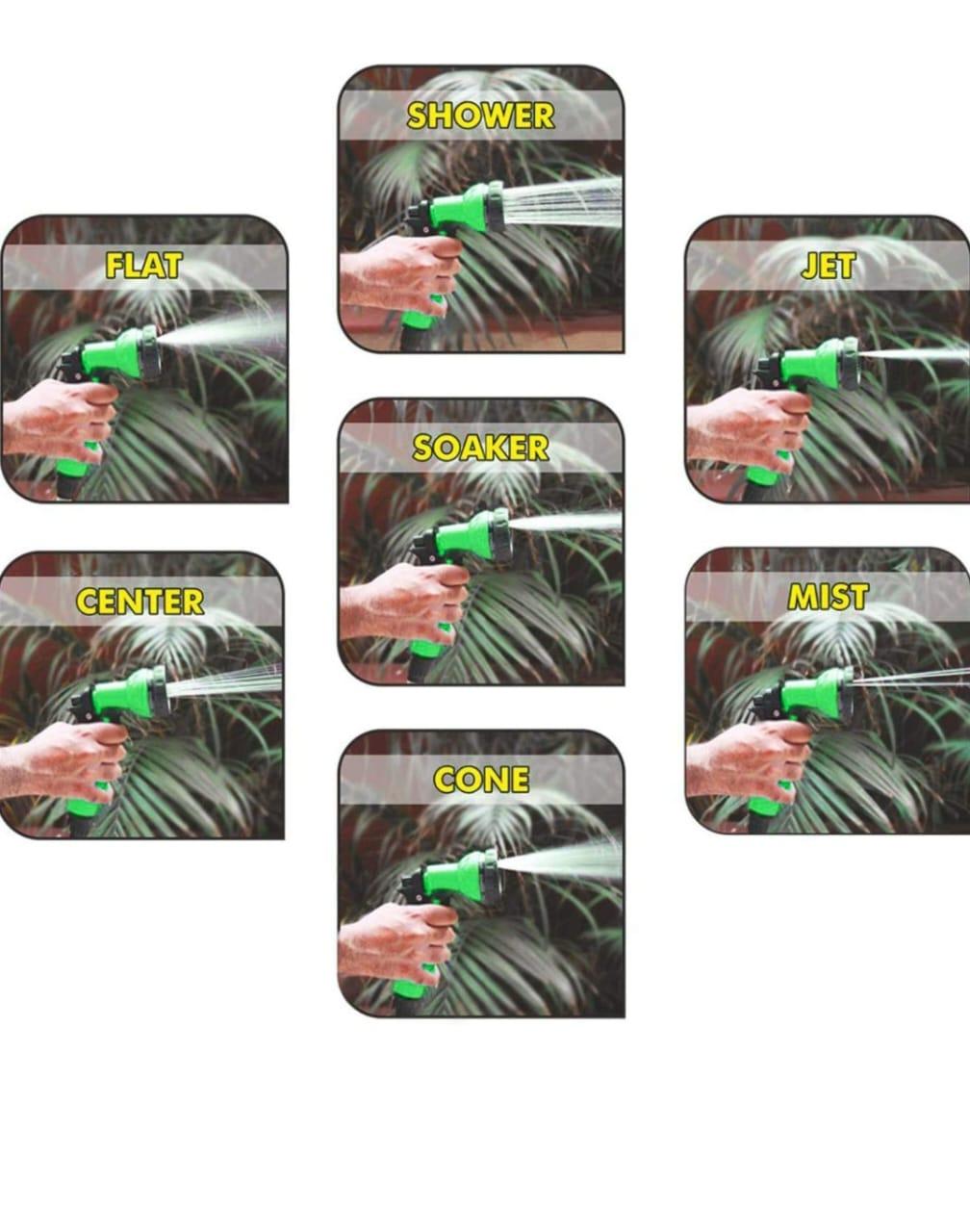 15m Water Spray Jet Gun Hose Pipe | Car, Garden & Pet Wash System