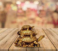 Three Tiered Turtle Tortoise Family | Good Luck Feng Shui Decor