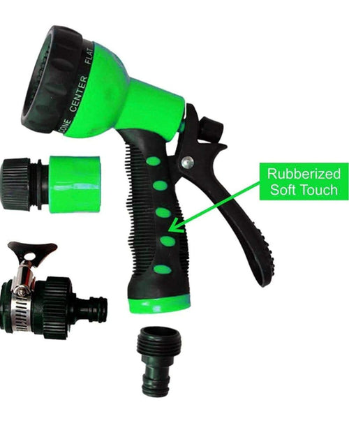 15m Water Spray Jet Gun Hose Pipe | Car, Garden & Pet Wash System