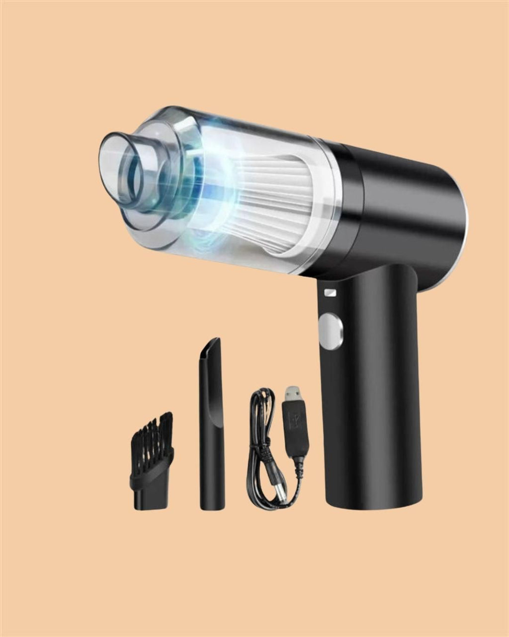 Portable Wireless Vacuum & Air Duster | Rechargeable Suction Cleaner
