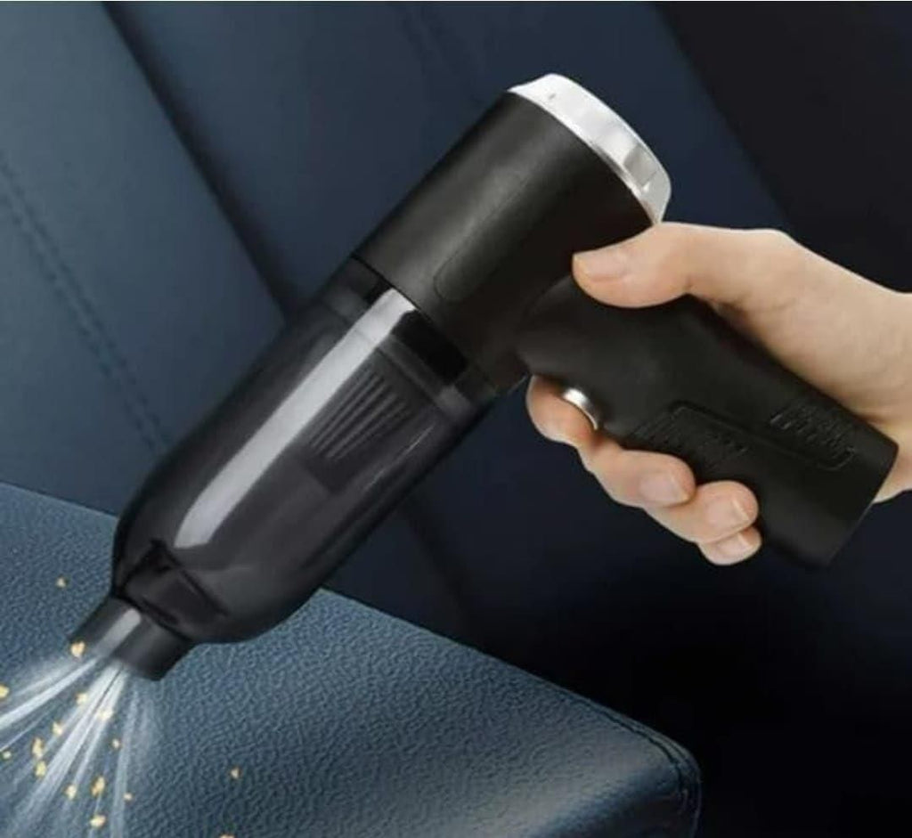 Portable Wireless Vacuum & Air Duster | Rechargeable Suction Cleaner
