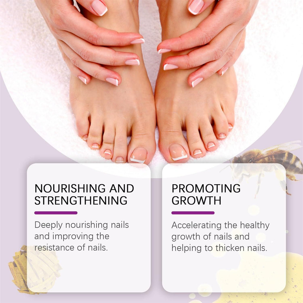 Bee Venom Nail Soothing Serum | Advanced 4-in-1 Repair & Growth Treatment (15ml)