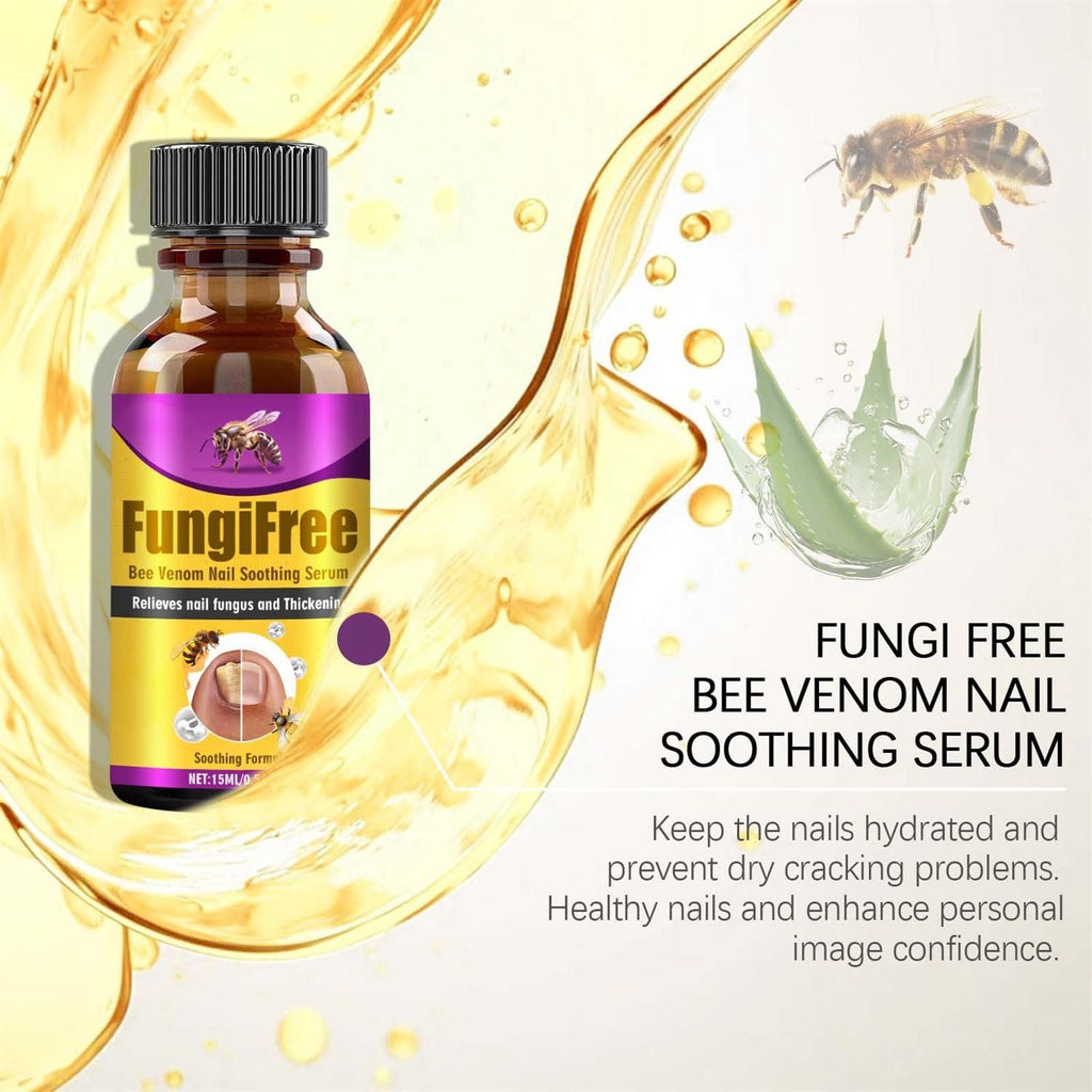 Bee Venom Nail Soothing Serum | Advanced 4-in-1 Repair & Growth Treatment (15ml)
